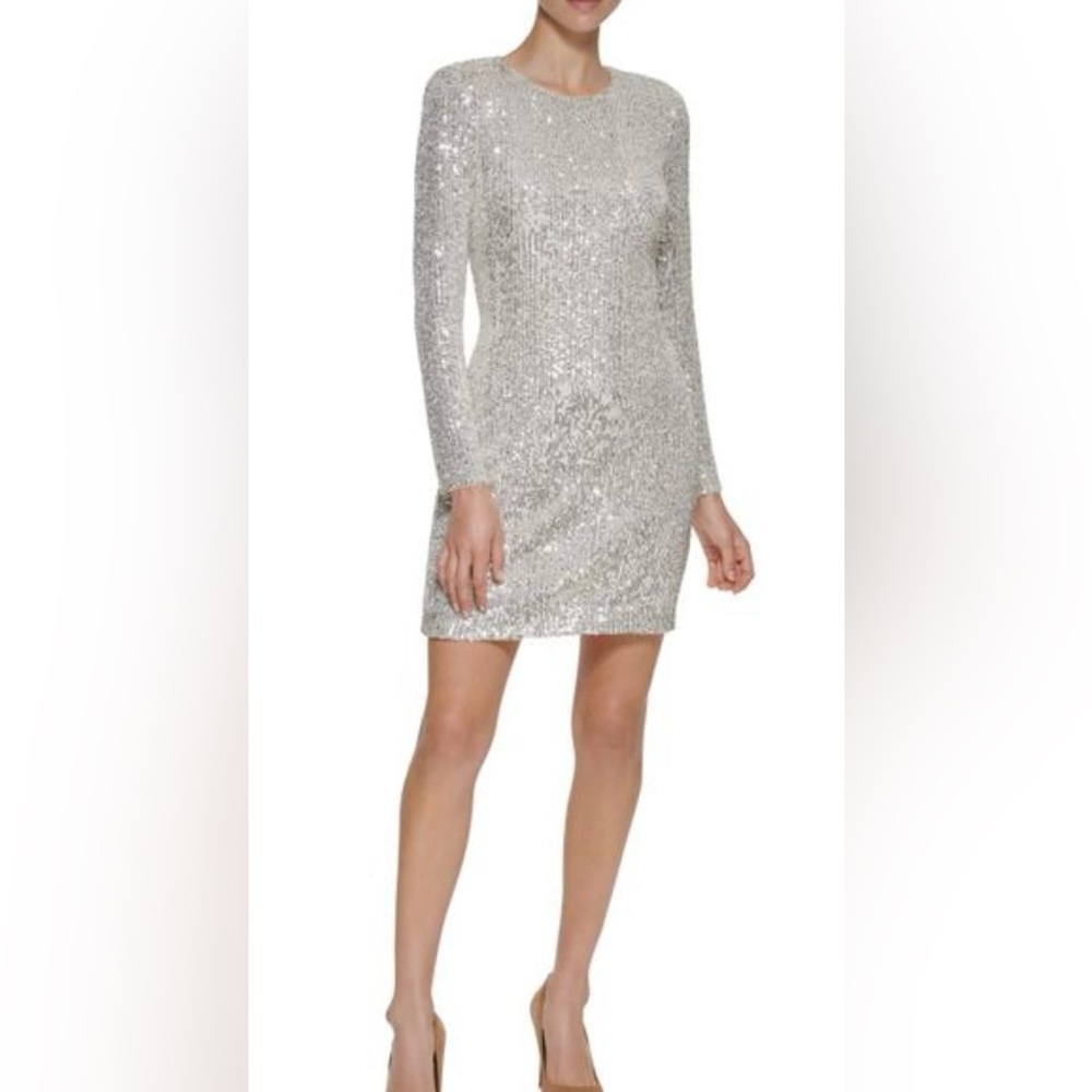 BNWT Eliza J Classy Sequin Dress Gorgeous